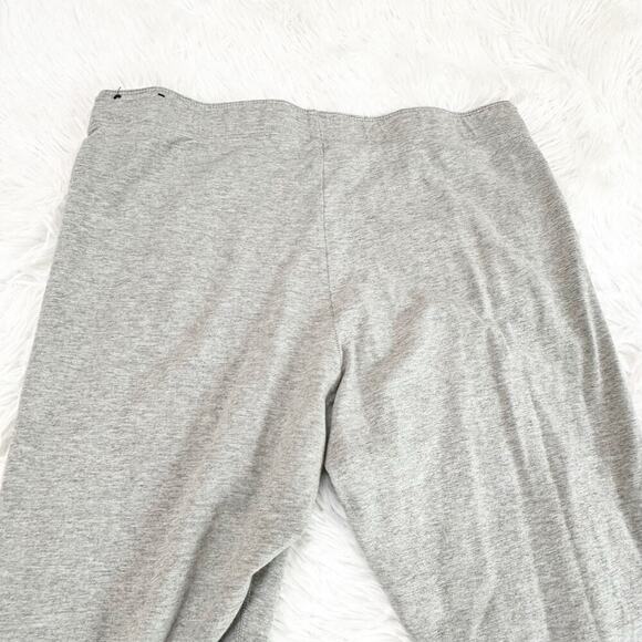 Nike Women’s Gray Leggings Medium Logo Athletic Activewear Pants - Picture 3 of 4